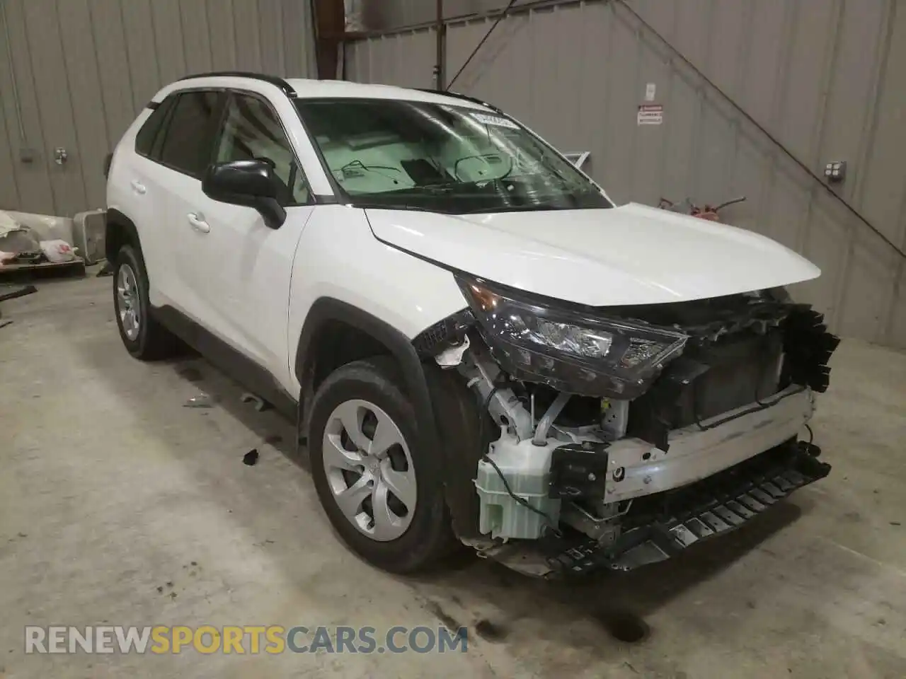 1 Photograph of a damaged car JTMF1RFV5KD024594 TOYOTA RAV4 2019
