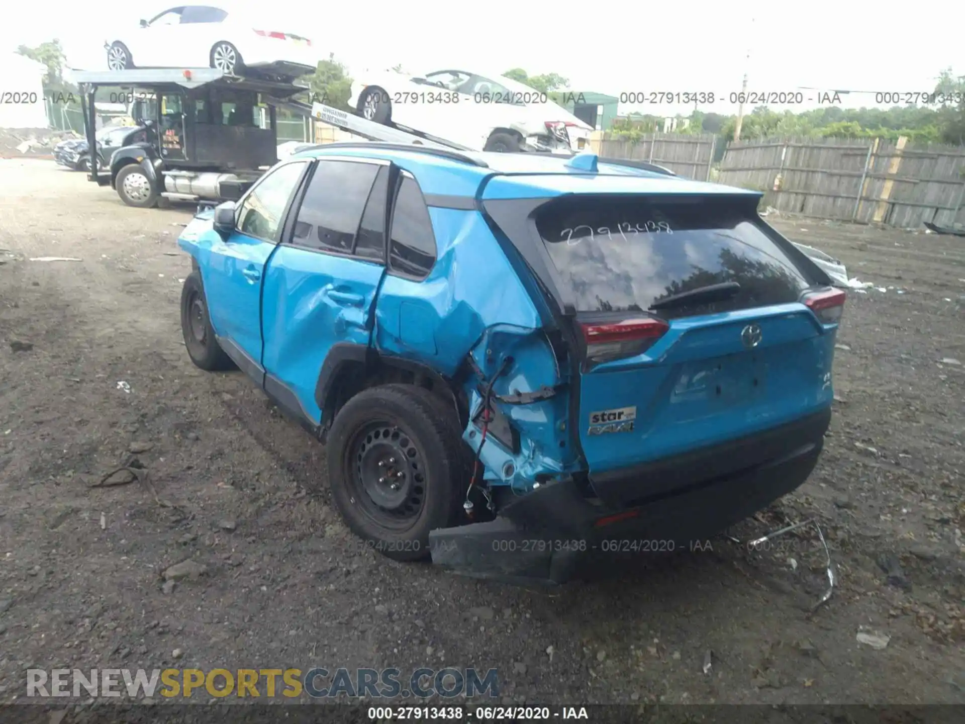 3 Photograph of a damaged car JTMF1RFV5KJ005237 TOYOTA RAV4 2019