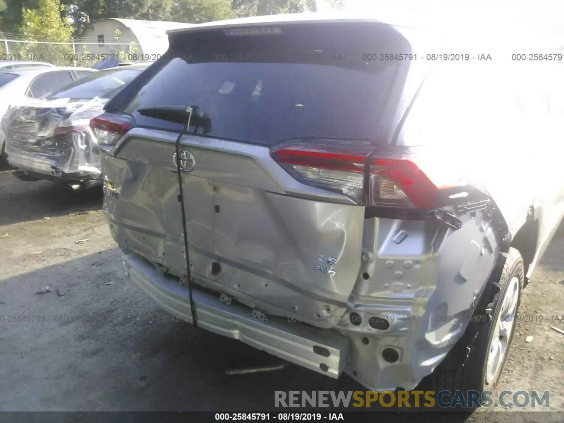 6 Photograph of a damaged car JTMF1RFV6KJ018174 TOYOTA RAV4 2019
