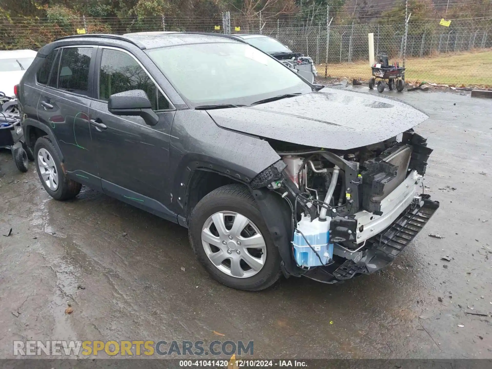 1 Photograph of a damaged car JTMF1RFV7KD034351 TOYOTA RAV4 2019