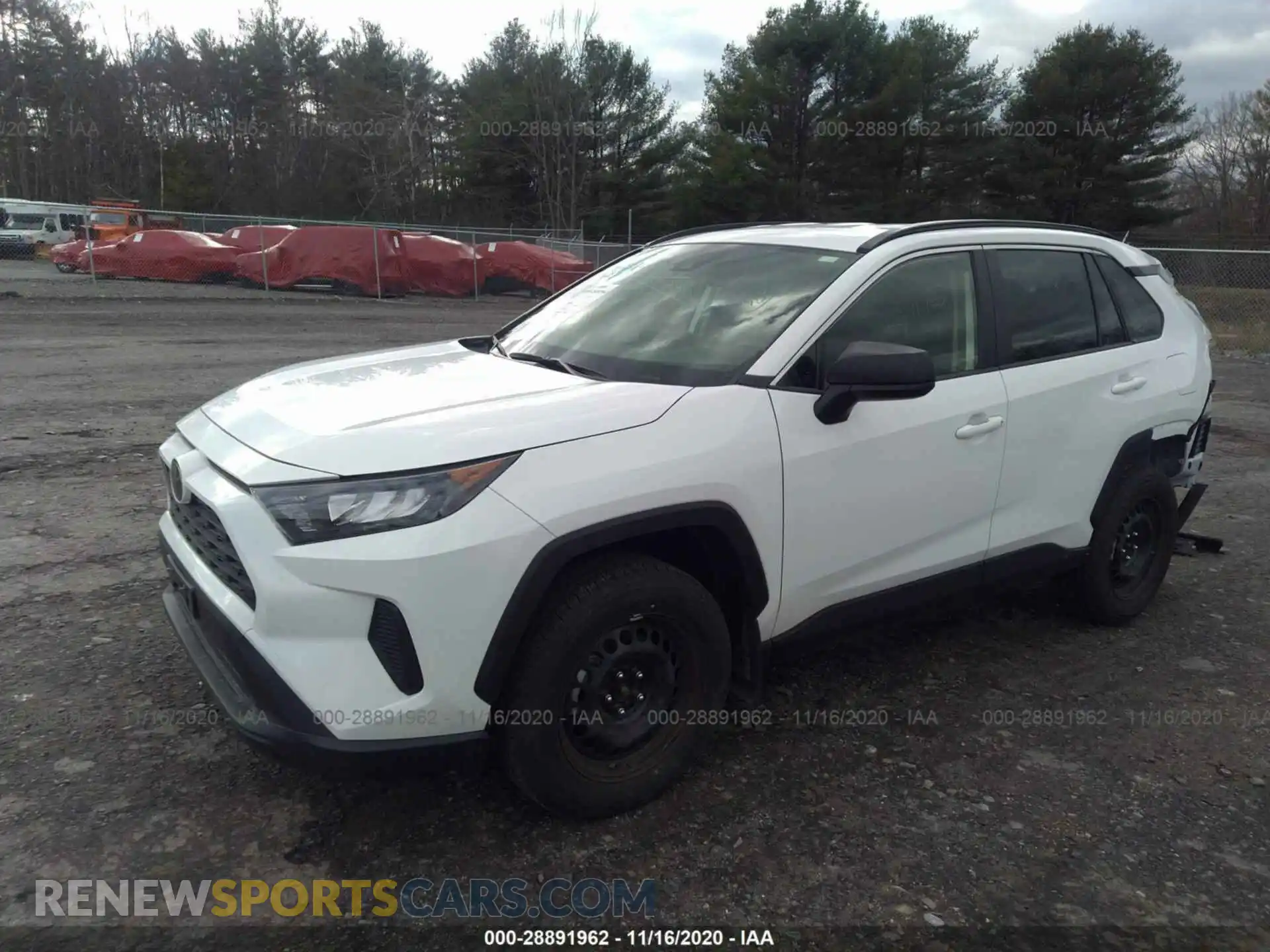2 fotografías del automóvil dañado JTMF1RFV9KJ024986 TOYOTA RAV4 2019