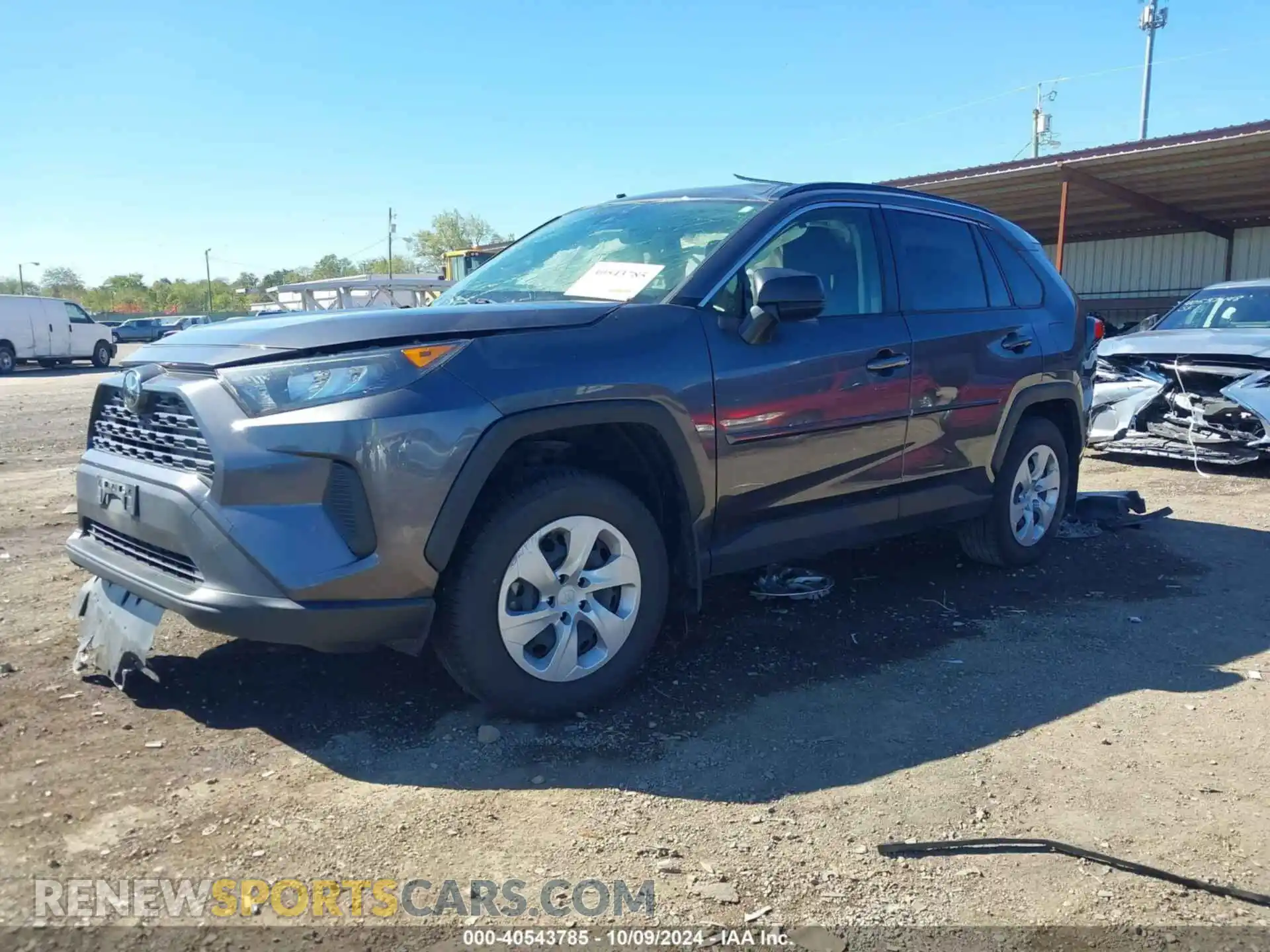 2 Photograph of a damaged car JTMF1RFV9KJ025538 TOYOTA RAV4 2019