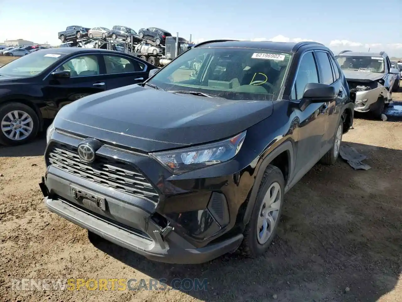 2 Photograph of a damaged car JTMF1RFVXKD031914 TOYOTA RAV4 2019