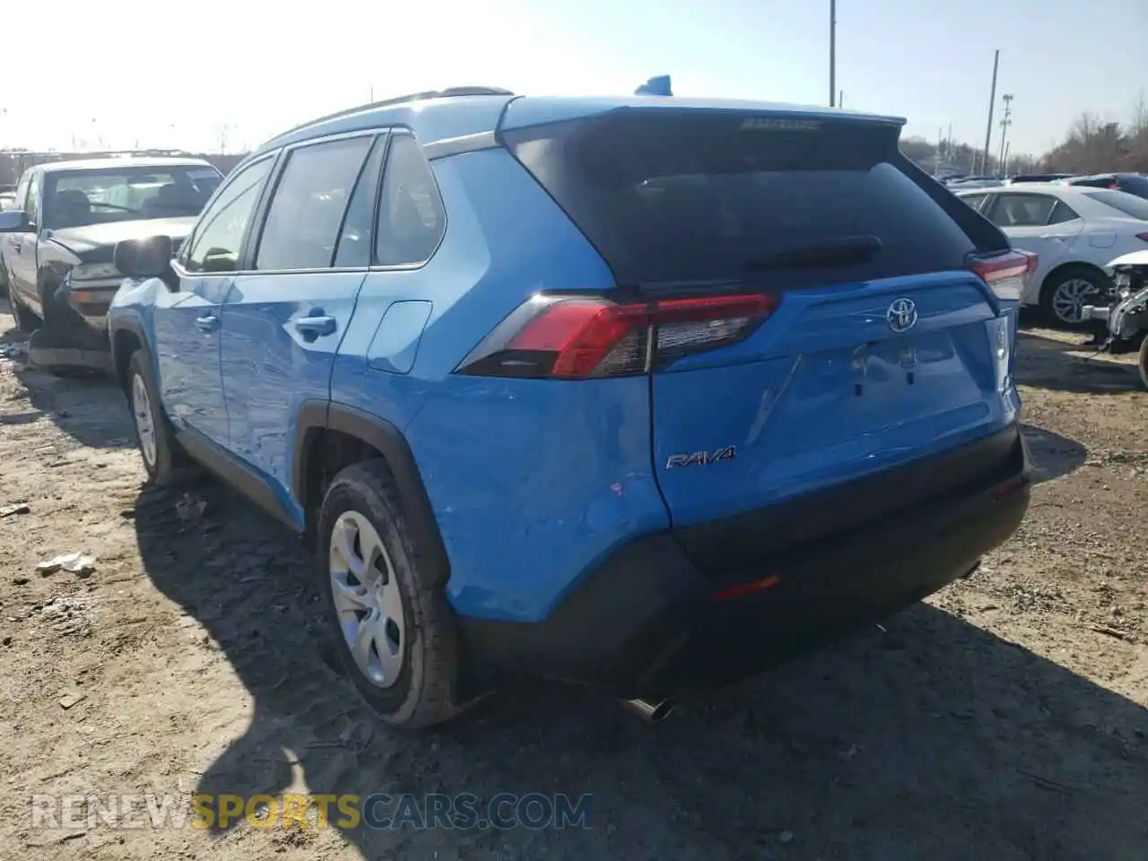 3 Photograph of a damaged car JTMF1RFVXKD504842 TOYOTA RAV4 2019