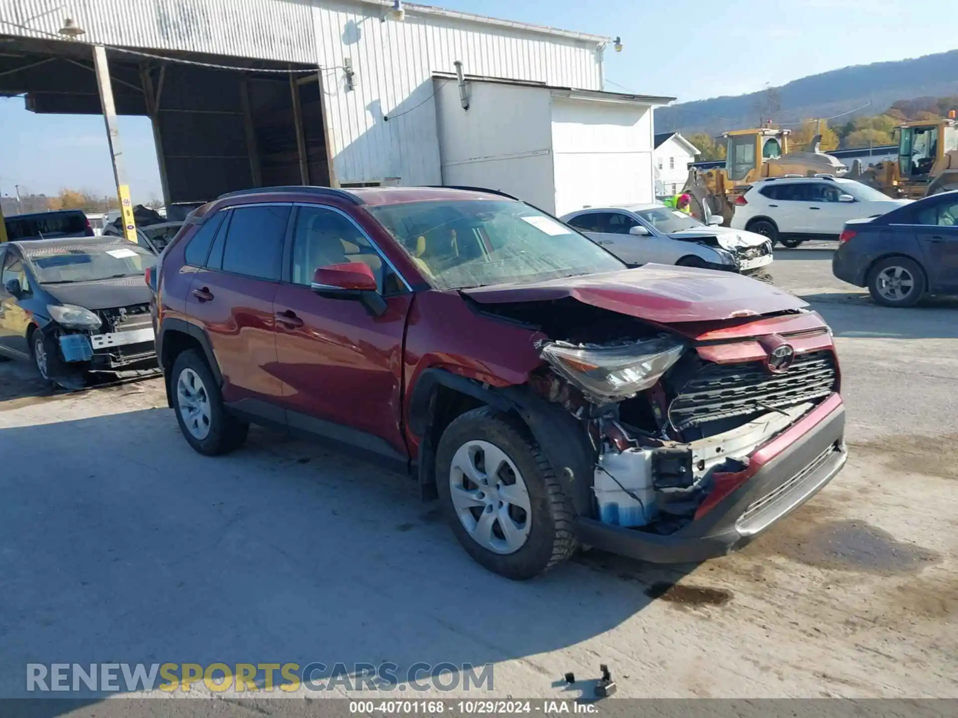 1 fotografías del automóvil dañado JTMG1RFV0KD040125 TOYOTA RAV4 2019