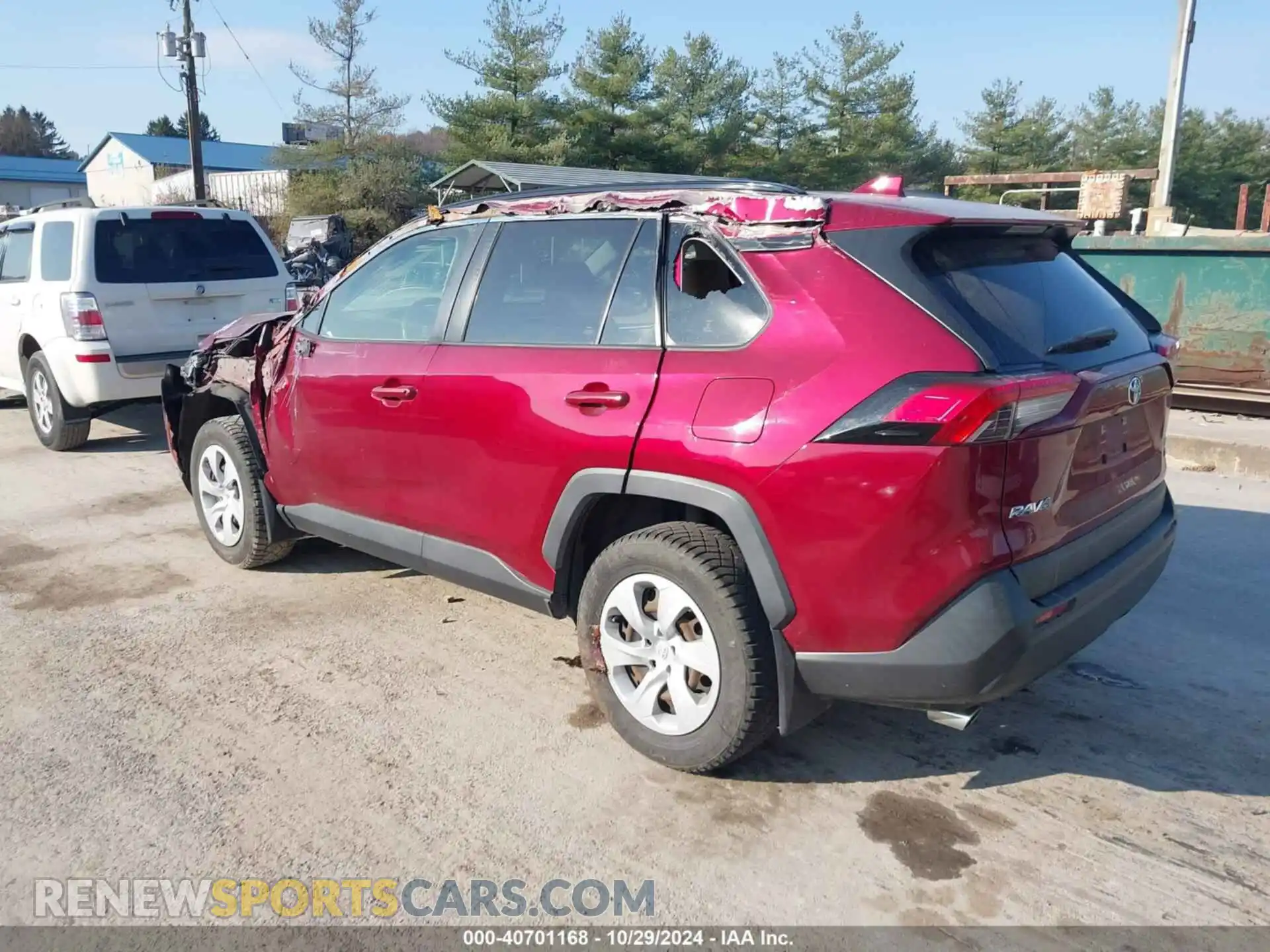 3 fotografías del automóvil dañado JTMG1RFV0KD040125 TOYOTA RAV4 2019