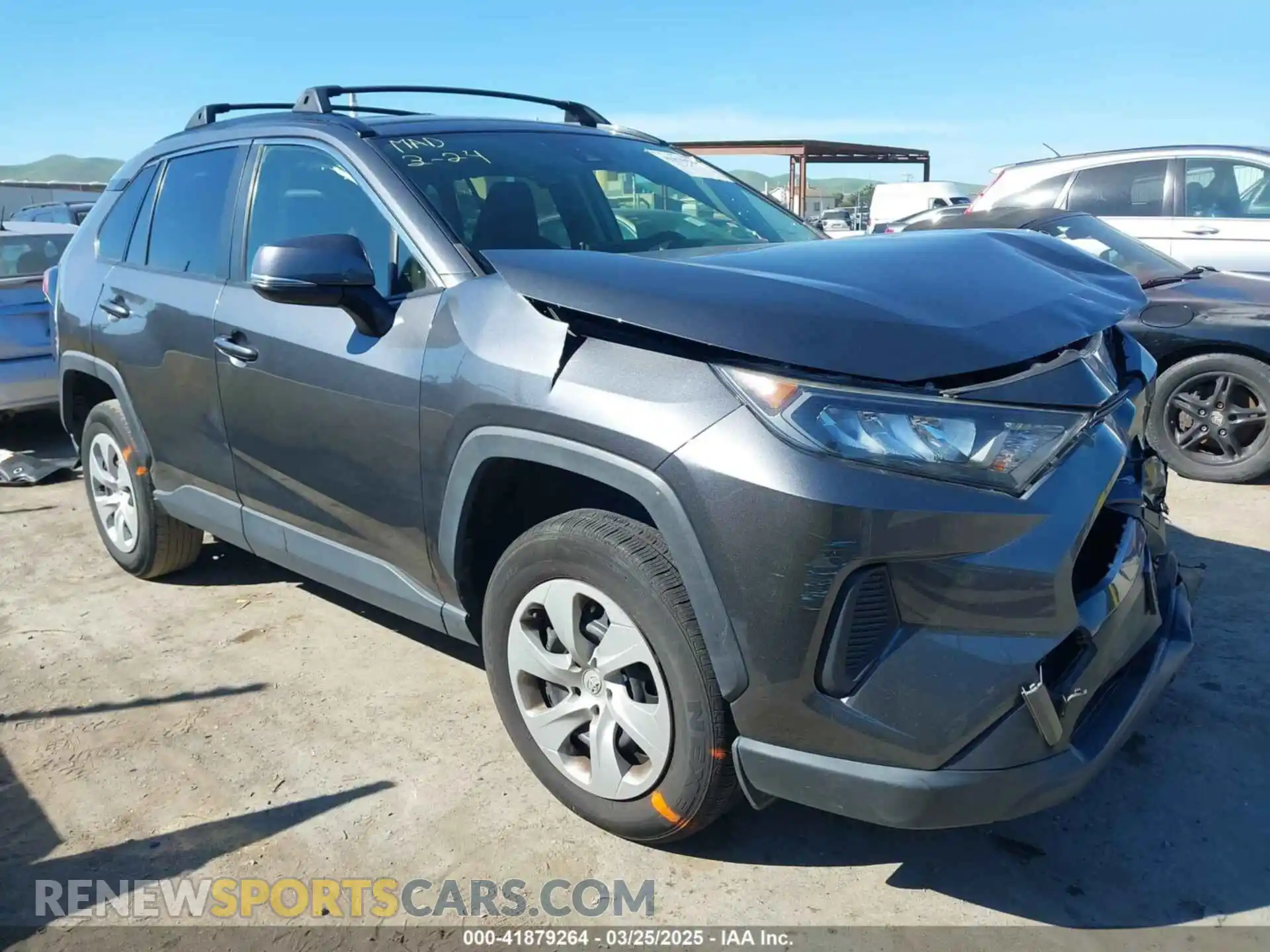 1 fotografías del automóvil dañado JTMG1RFV3KD025974 TOYOTA RAV4 2019