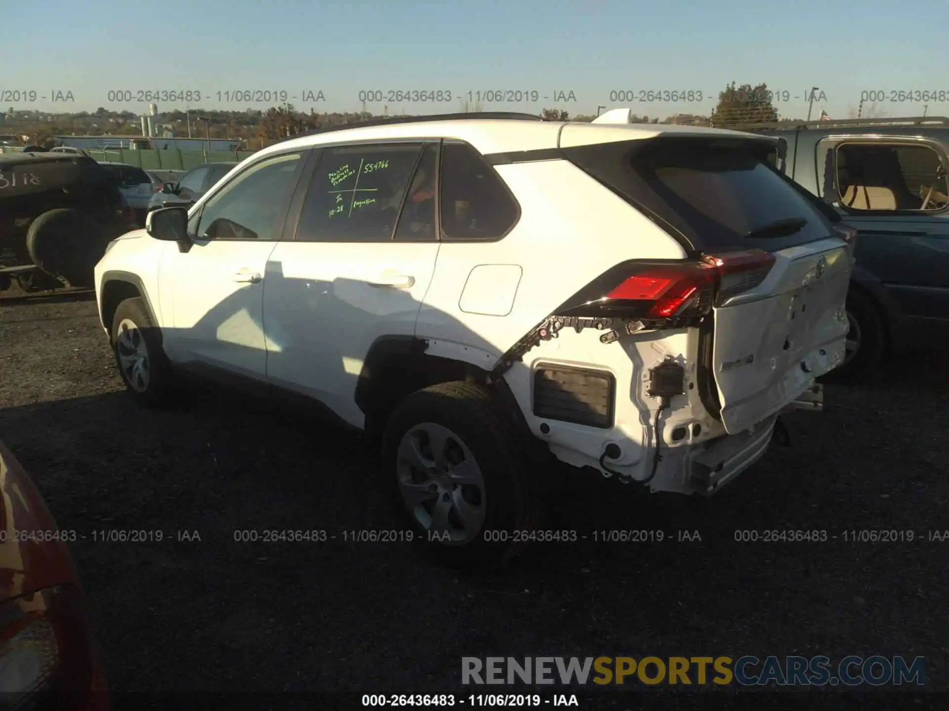 3 Photograph of a damaged car JTMG1RFV4KD516828 TOYOTA RAV4 2019