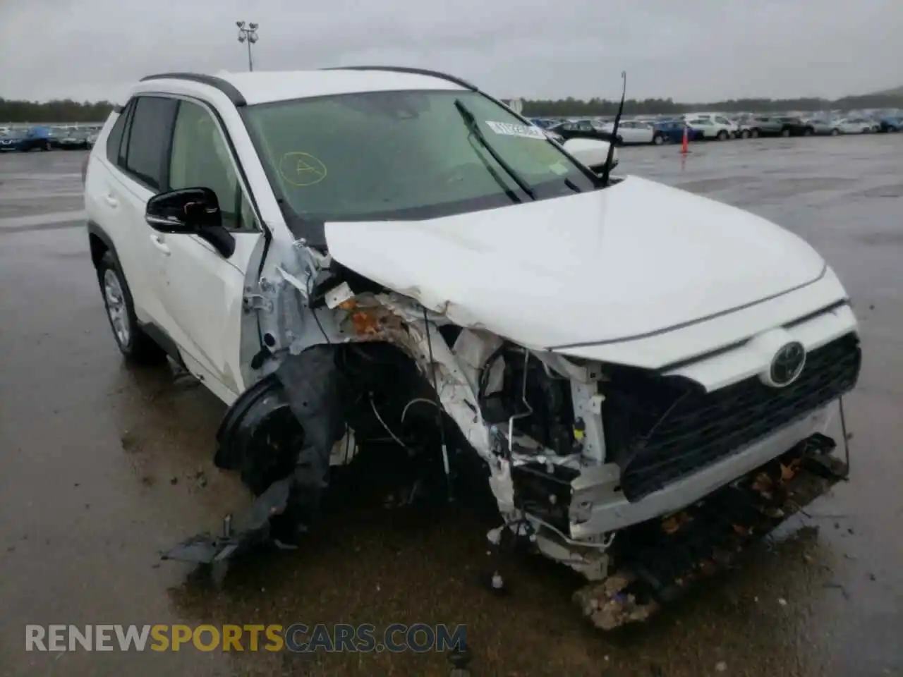 1 Photograph of a damaged car JTMG1RFV5KD005290 TOYOTA RAV4 2019