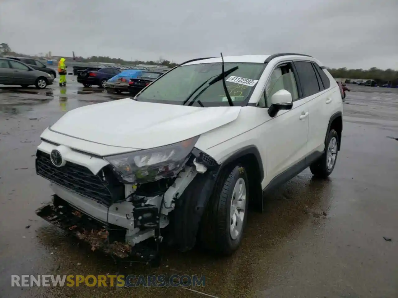 2 Photograph of a damaged car JTMG1RFV5KD005290 TOYOTA RAV4 2019