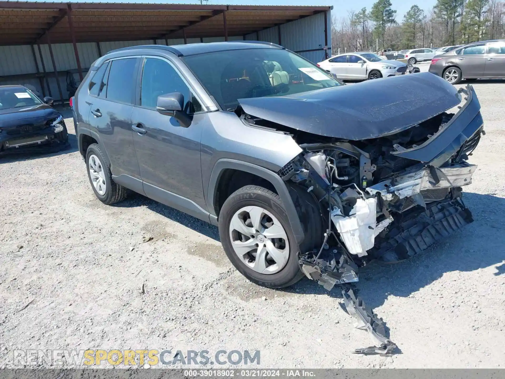 1 fotografías del automóvil dañado JTMG1RFV7KD006845 TOYOTA RAV4 2019