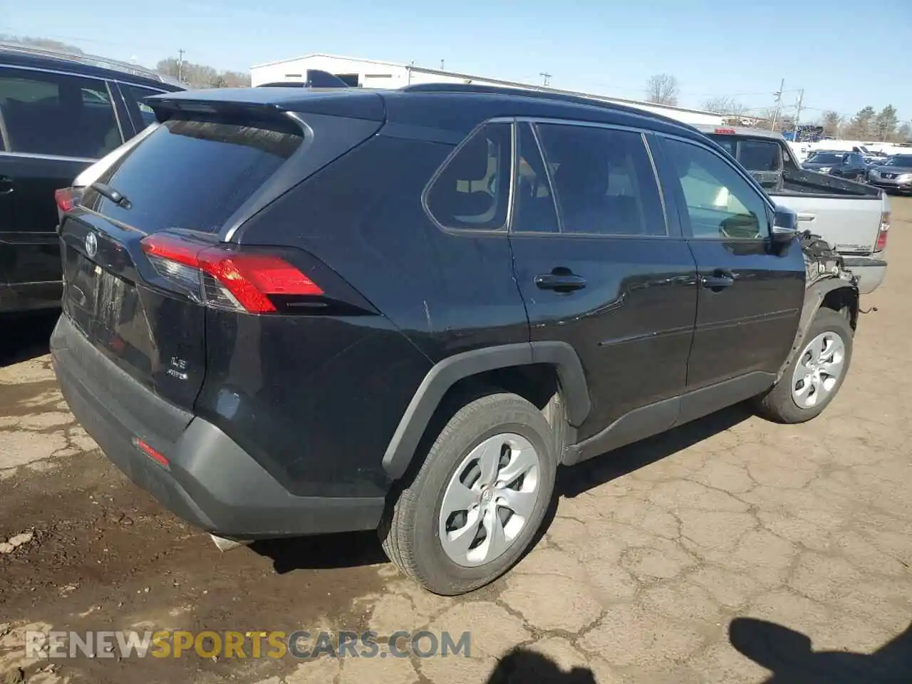 3 Photograph of a damaged car JTMG1RFV7KJ019385 TOYOTA RAV4 2019