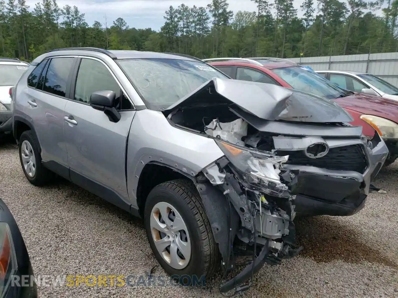 2 Photograph of a damaged car JTMH1RFV0KD508262 TOYOTA RAV4 2019