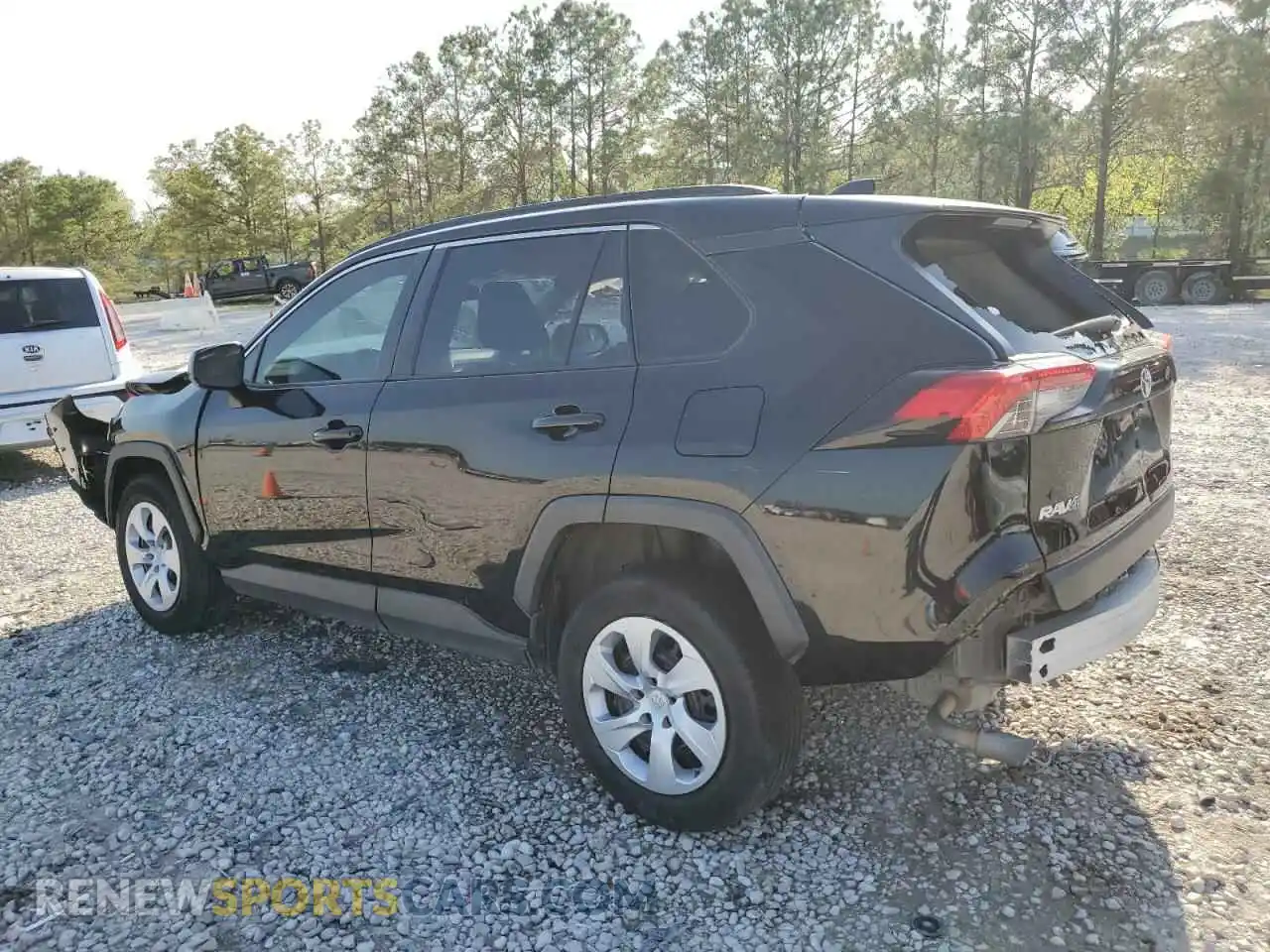 2 Photograph of a damaged car JTMH1RFV2KD040793 TOYOTA RAV4 2019