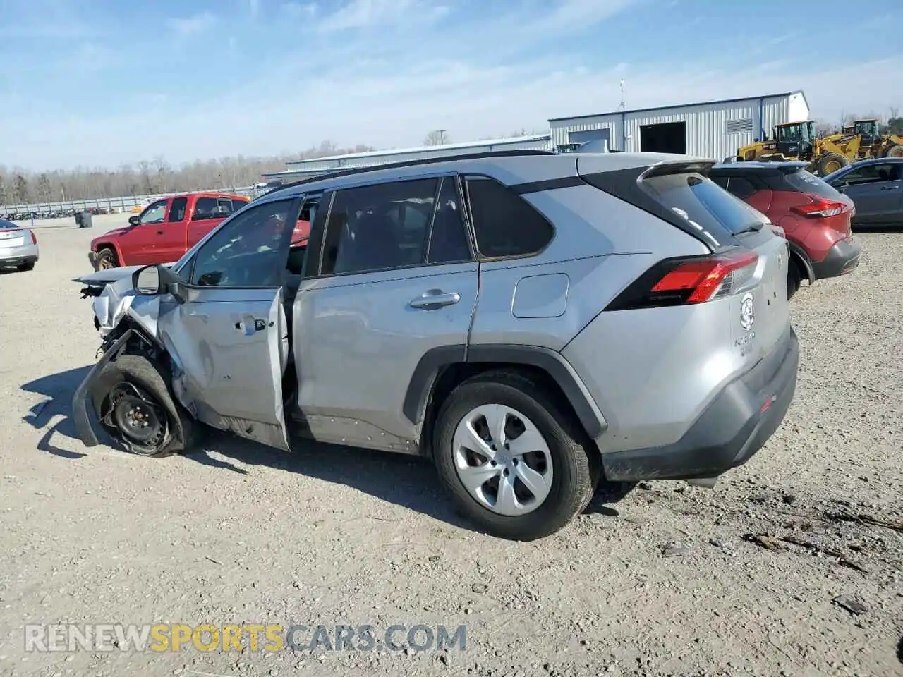2 Photograph of a damaged car JTMH1RFV2KD500065 TOYOTA RAV4 2019