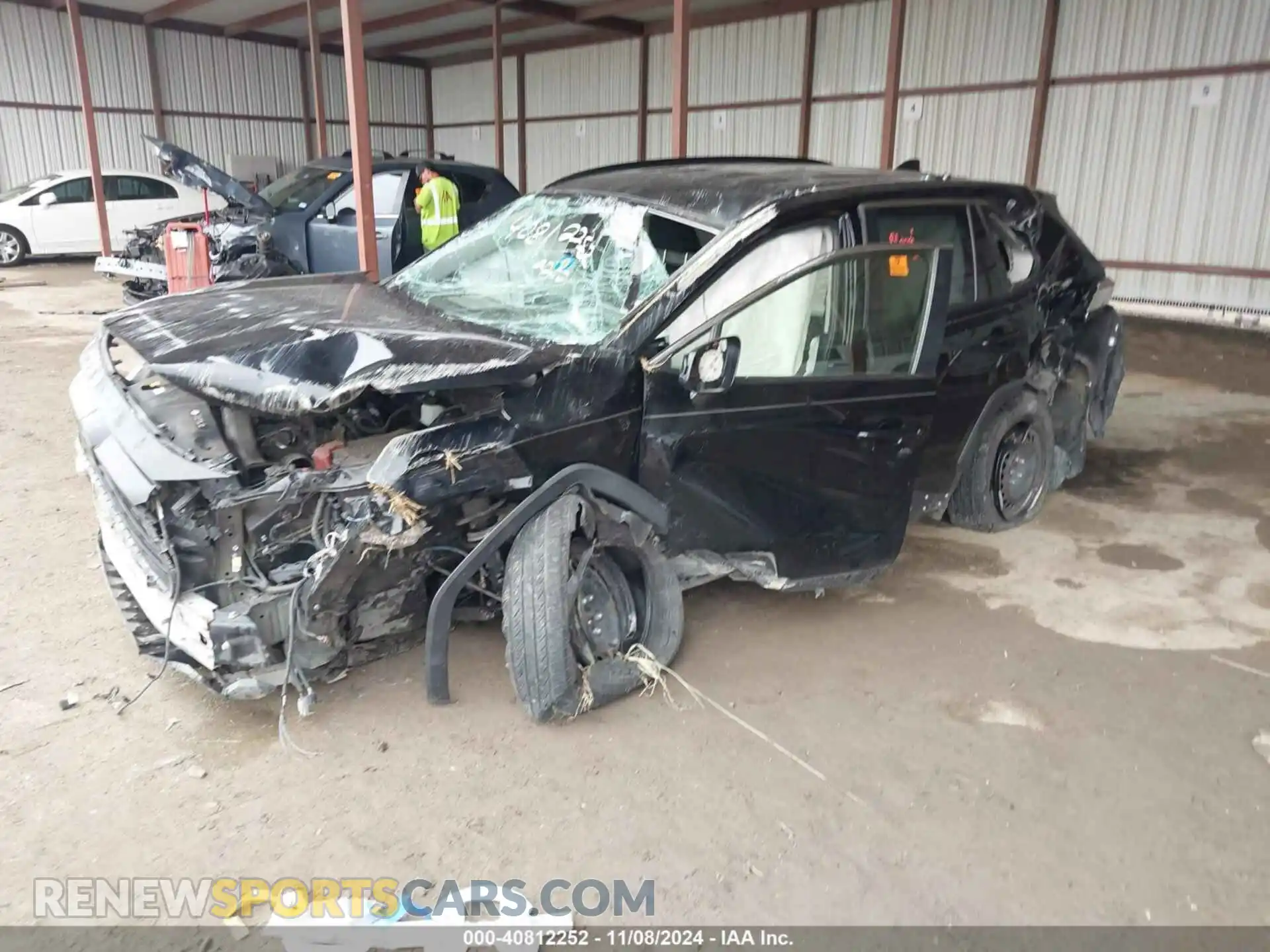 2 Photograph of a damaged car JTMH1RFV3KD016860 TOYOTA RAV4 2019