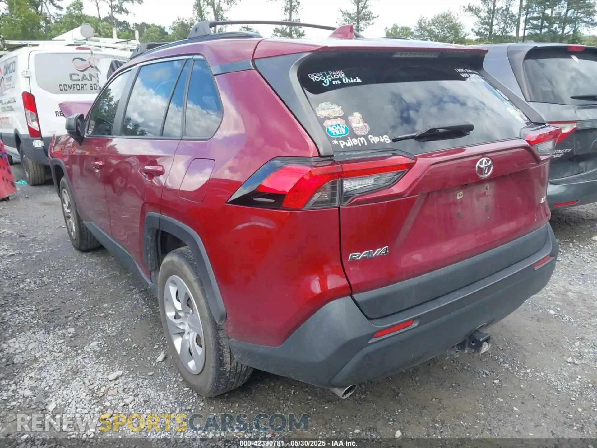 3 Фотография поврежденного автомобиля JTMH1RFV6KD007795 TOYOTA RAV4 2019