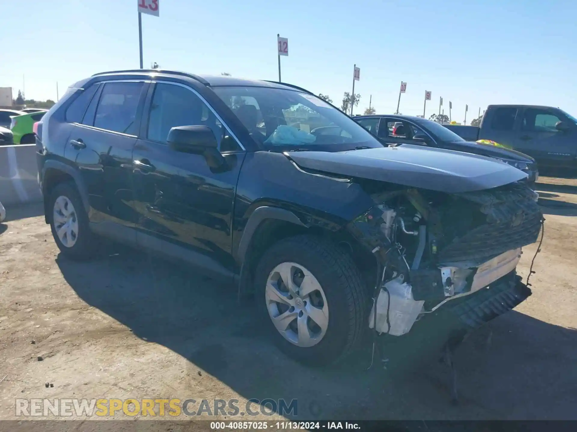 1 Фотография поврежденного автомобиля JTMH1RFV7KD015887 TOYOTA RAV4 2019