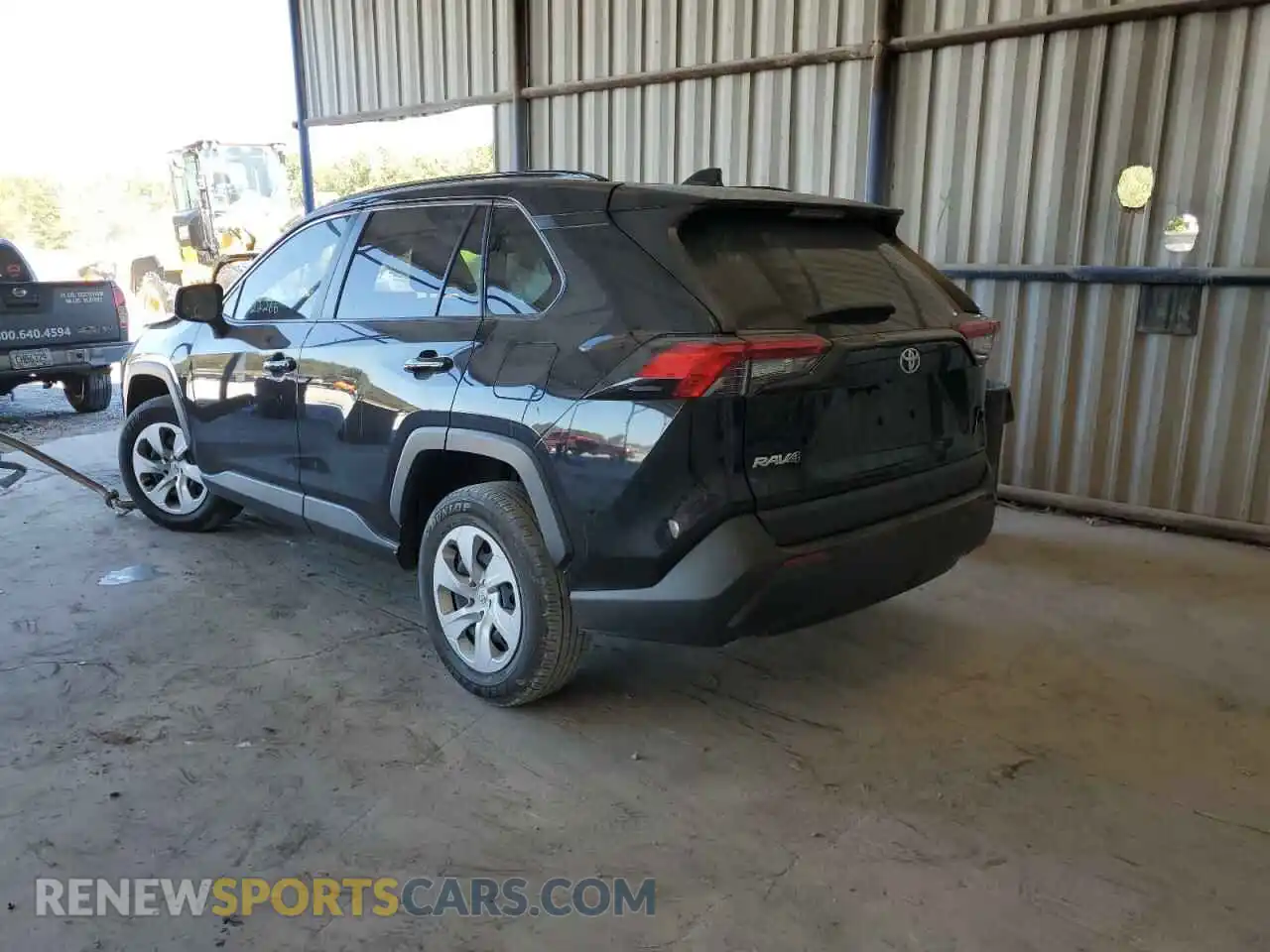 3 Photograph of a damaged car JTMH1RFV8KD037591 TOYOTA RAV4 2019