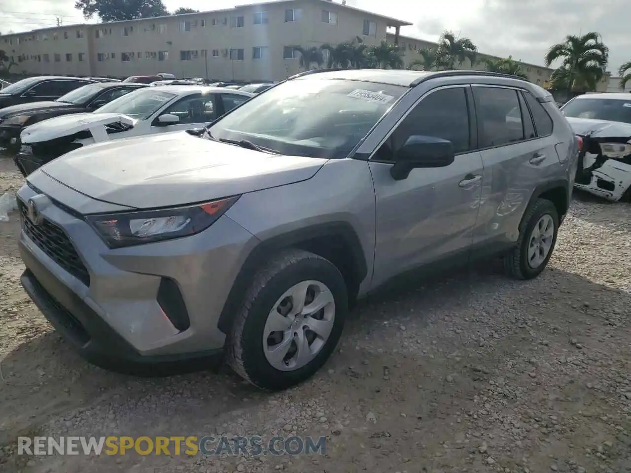 1 fotografías del automóvil dañado JTMH1RFV9KD002252 TOYOTA RAV4 2019