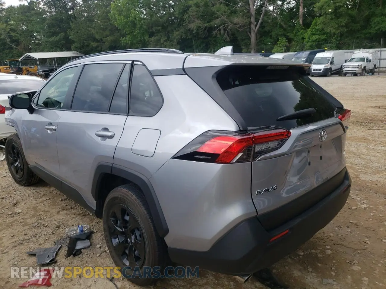 3 Photograph of a damaged car JTMH1RFV9KD030360 TOYOTA RAV4 2019