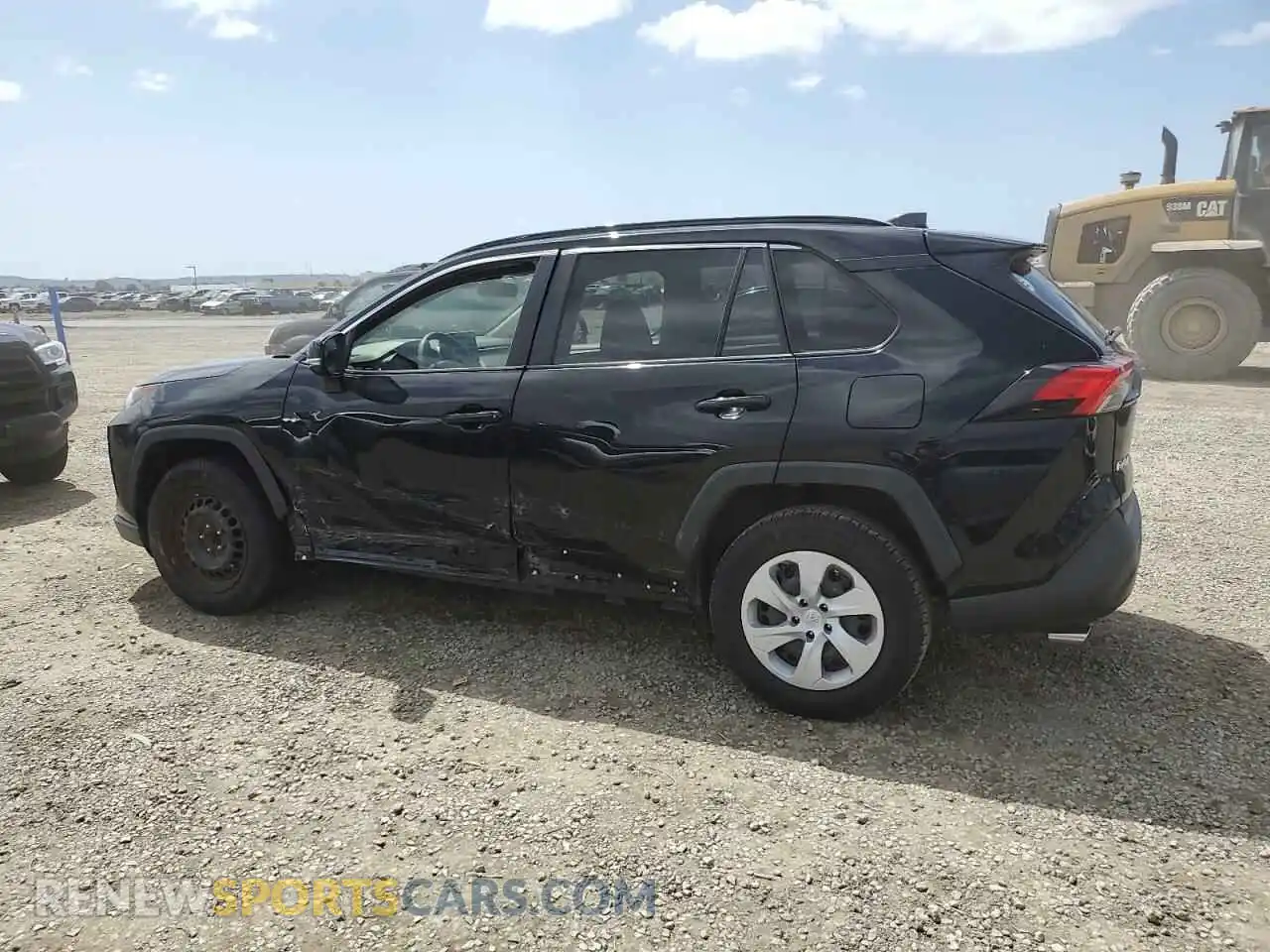 2 Photograph of a damaged car JTMK1RFV2KD009355 TOYOTA RAV4 2019