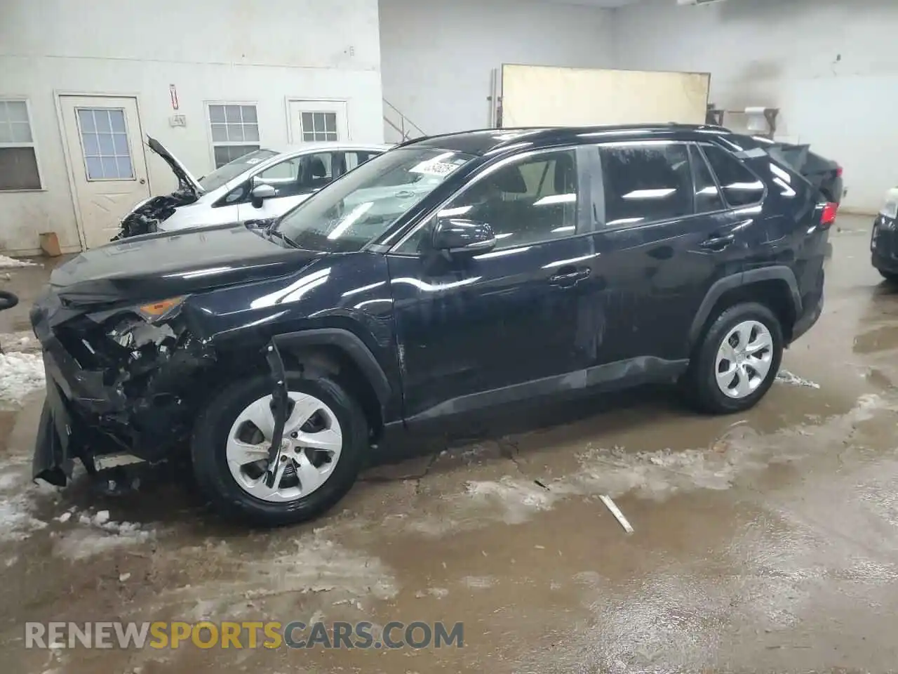 1 Photograph of a damaged car JTMK1RFV2KJ014203 TOYOTA RAV4 2019