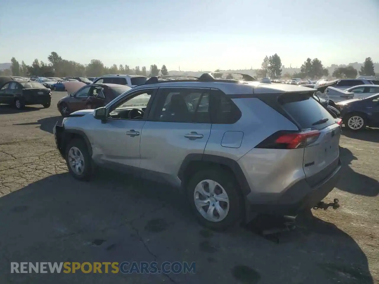 2 Photograph of a damaged car JTMK1RFV7KD008315 TOYOTA RAV4 2019