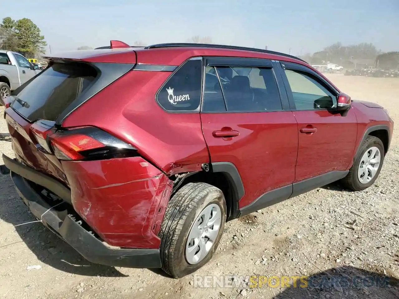 3 Photograph of a damaged car JTMK1RFVXKD041907 TOYOTA RAV4 2019