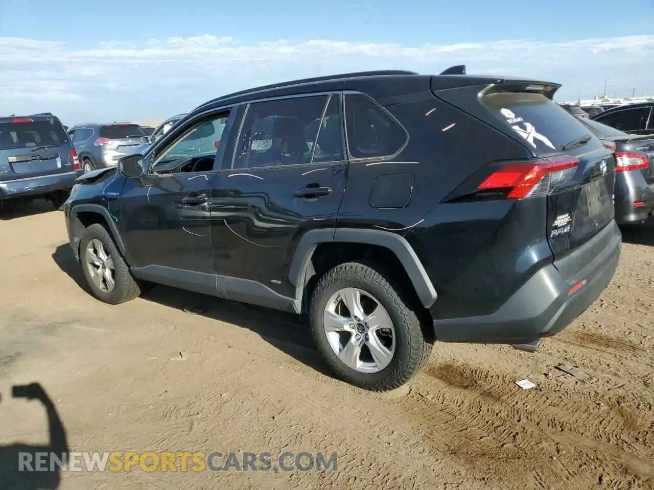 2 Фотография поврежденного автомобиля JTMLWRFV3KD021567 TOYOTA RAV4 2019