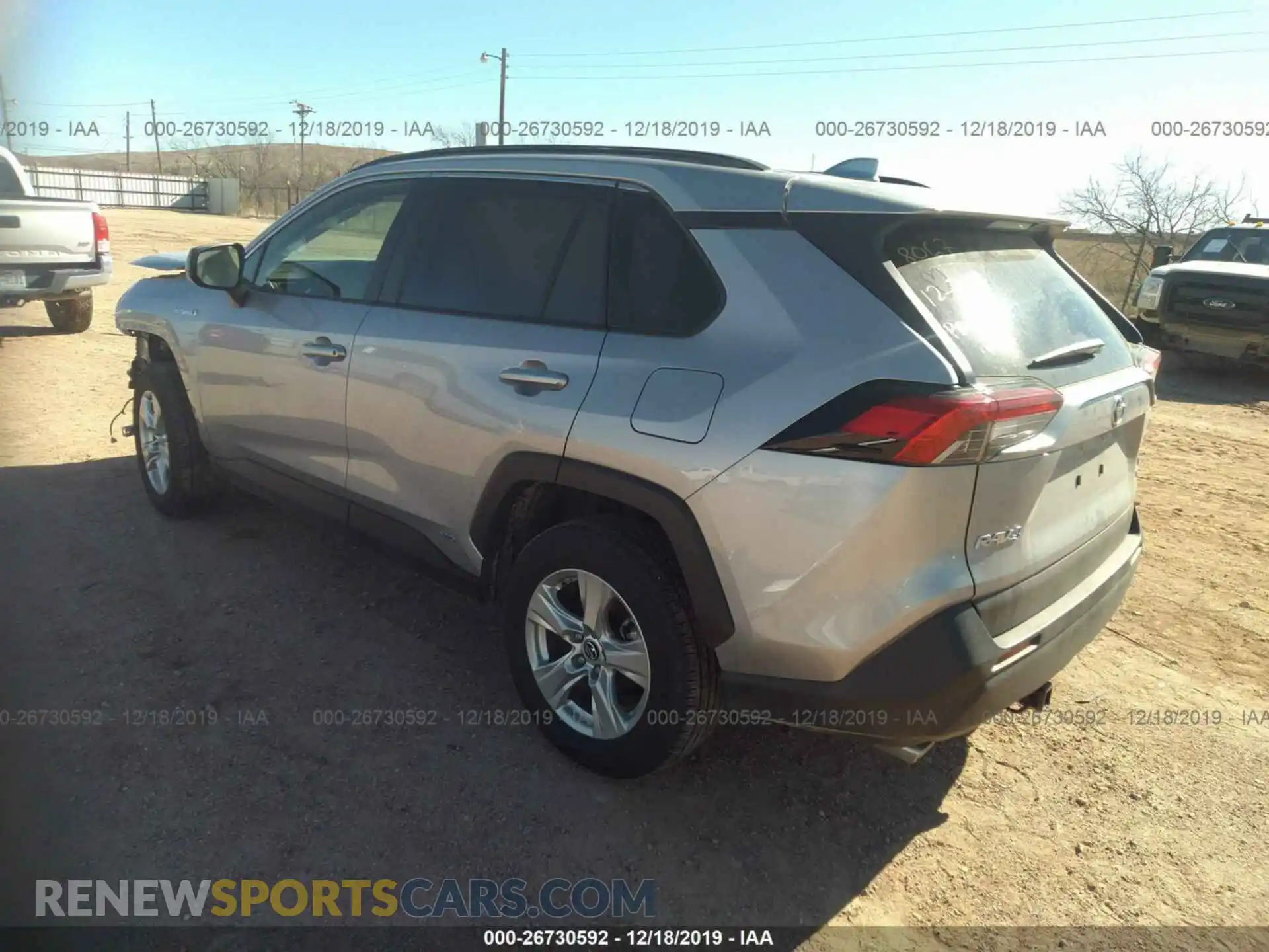 3 Photograph of a damaged car JTMLWRFV6KD008067 TOYOTA RAV4 2019