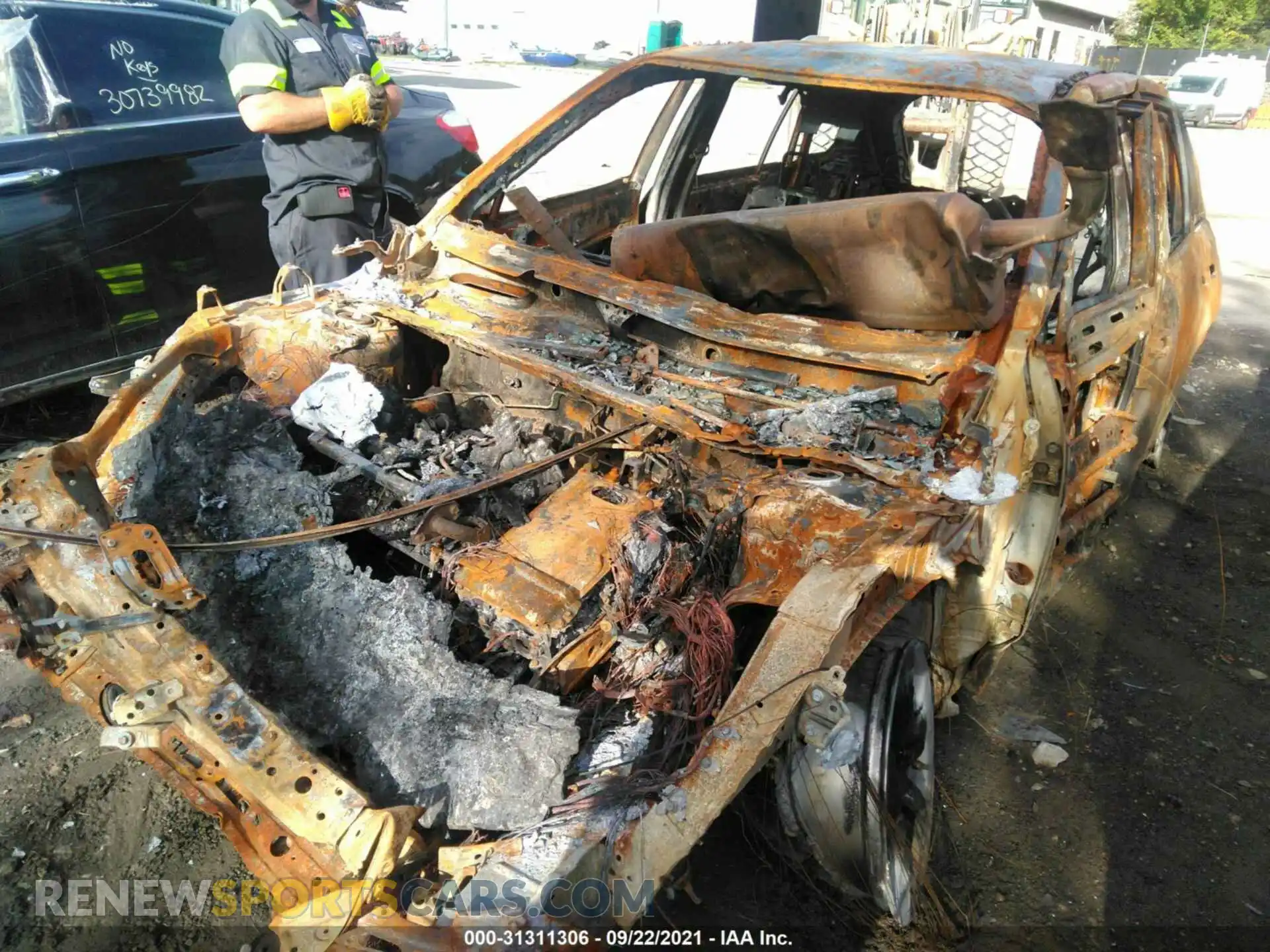 2 Photograph of a damaged car JTMLWRFVXKD021520 TOYOTA RAV4 2019