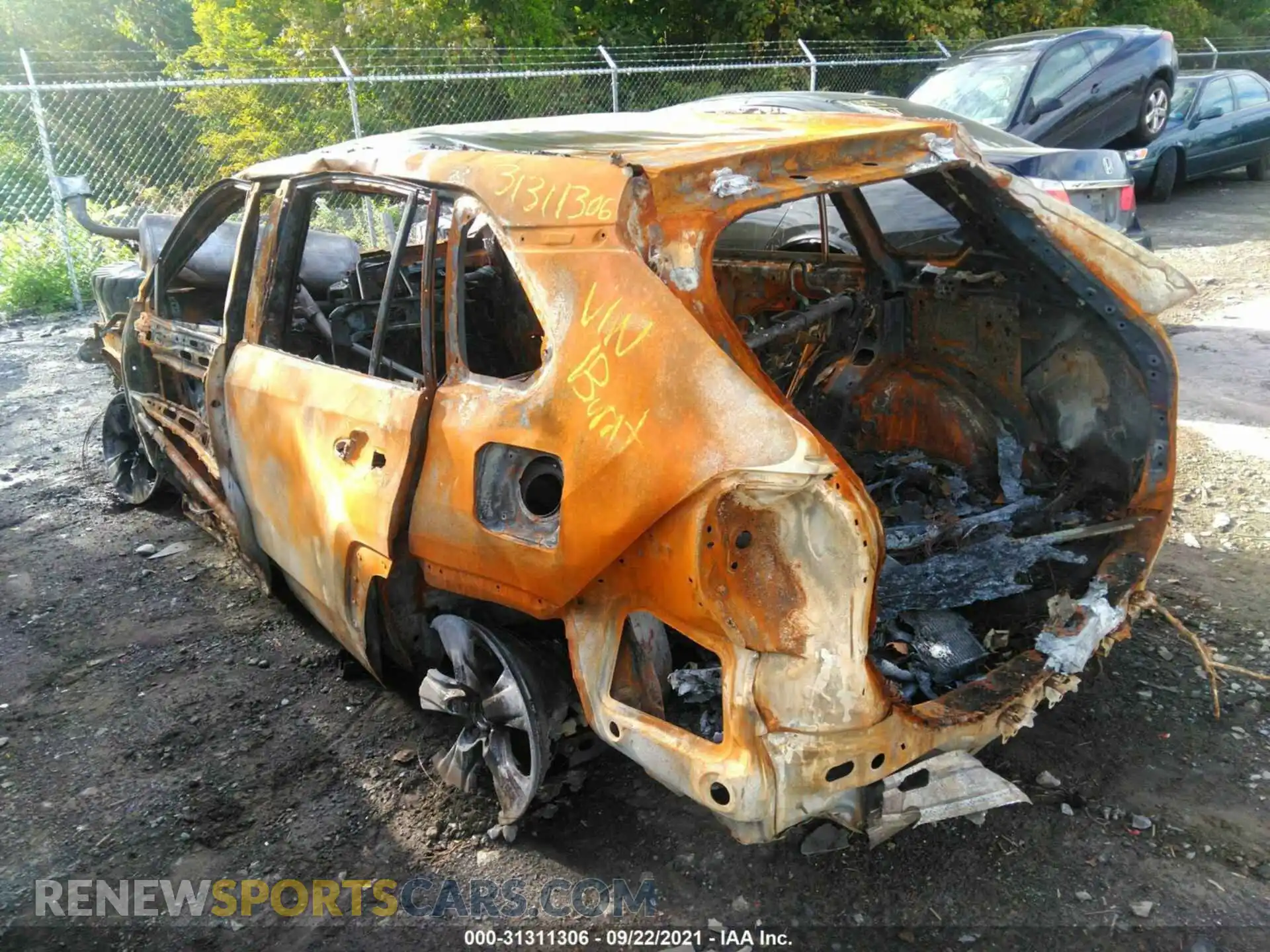 3 Photograph of a damaged car JTMLWRFVXKD021520 TOYOTA RAV4 2019