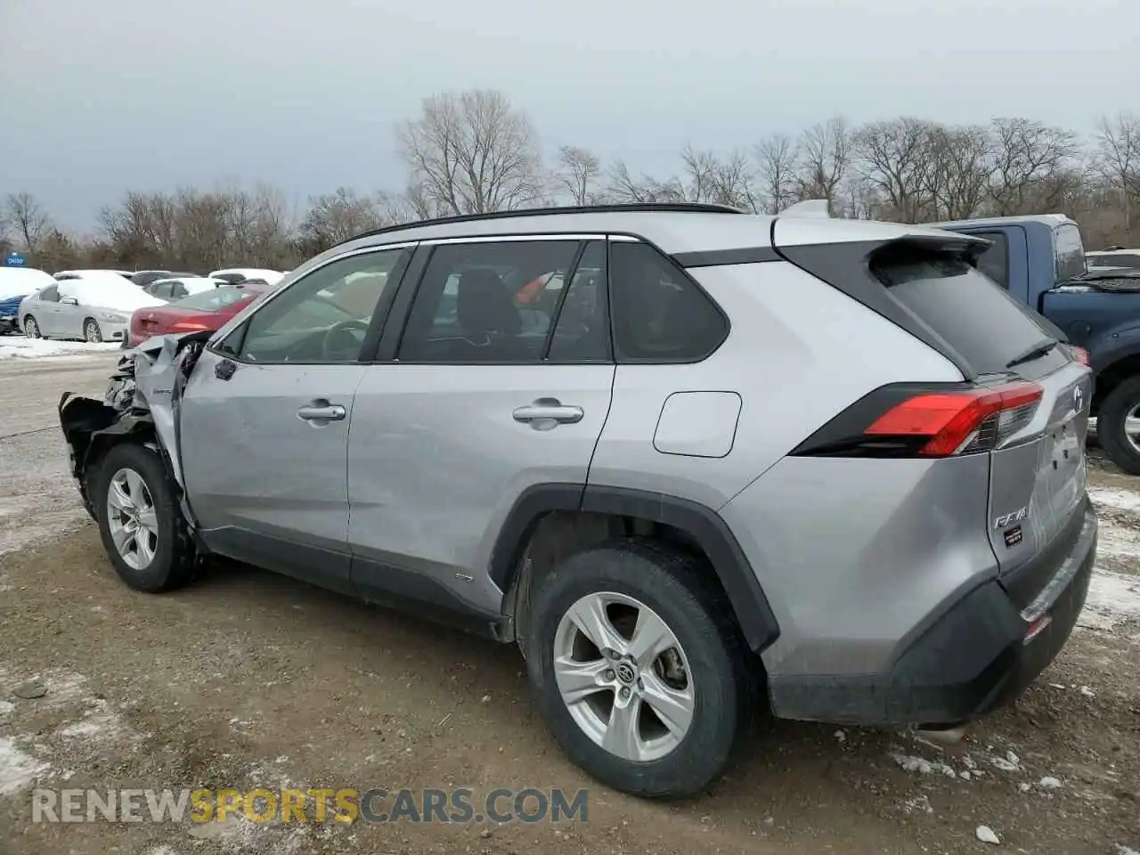 2 Photograph of a damaged car JTMLWRFVXKD041556 TOYOTA RAV4 2019