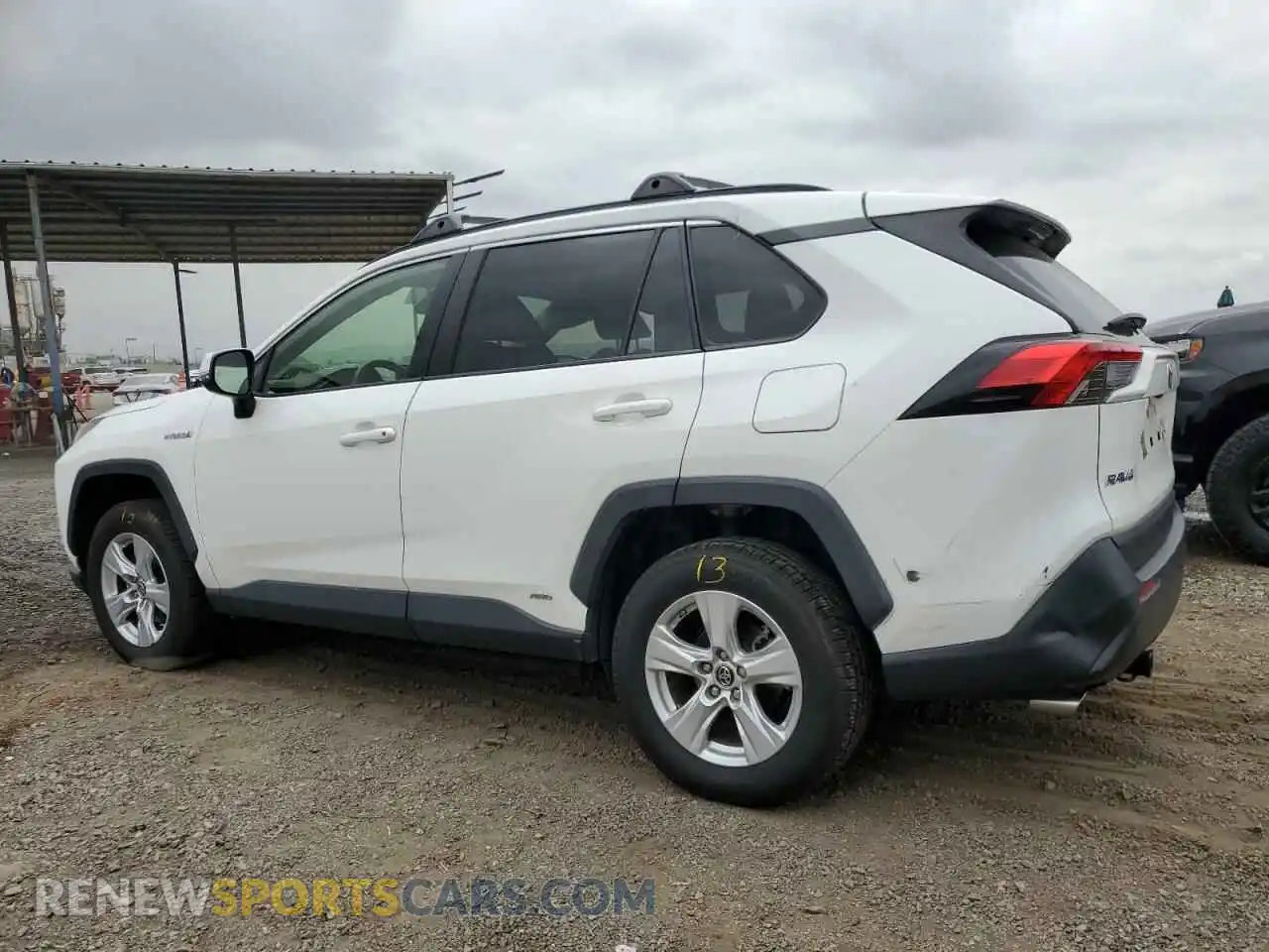 2 Photograph of a damaged car JTMMWRFV0KD019389 TOYOTA RAV4 2019