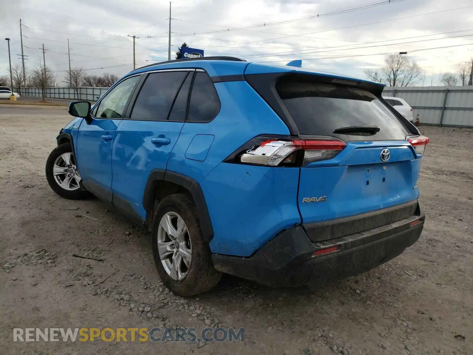 3 Photograph of a damaged car JTMMWRFV0KD026259 TOYOTA RAV4 2019