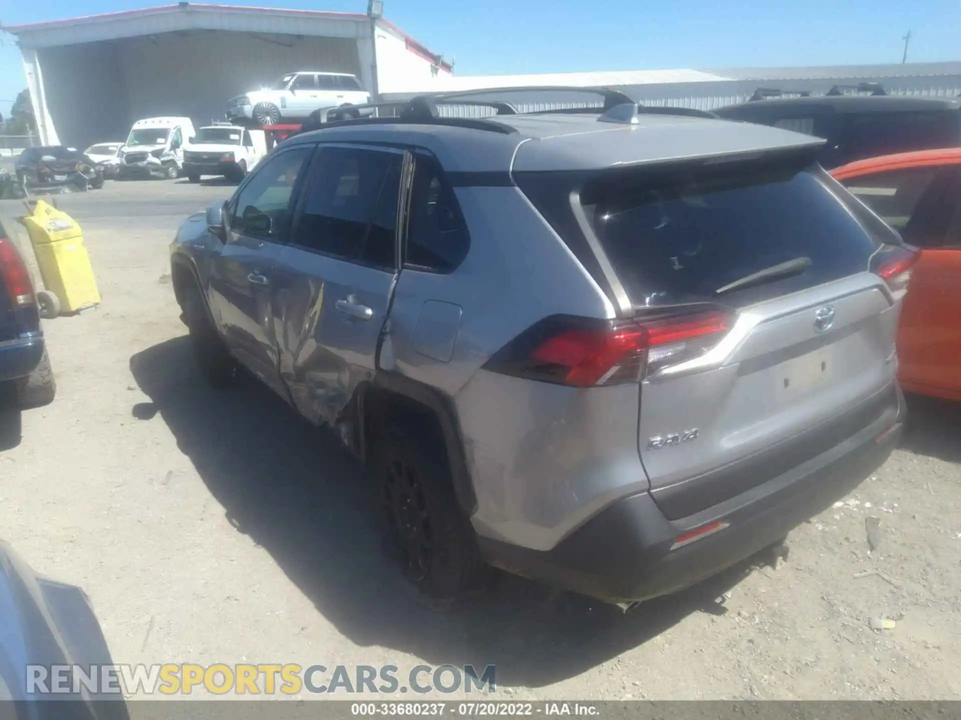 3 Photograph of a damaged car JTMMWRFV0KD042297 TOYOTA RAV4 2019