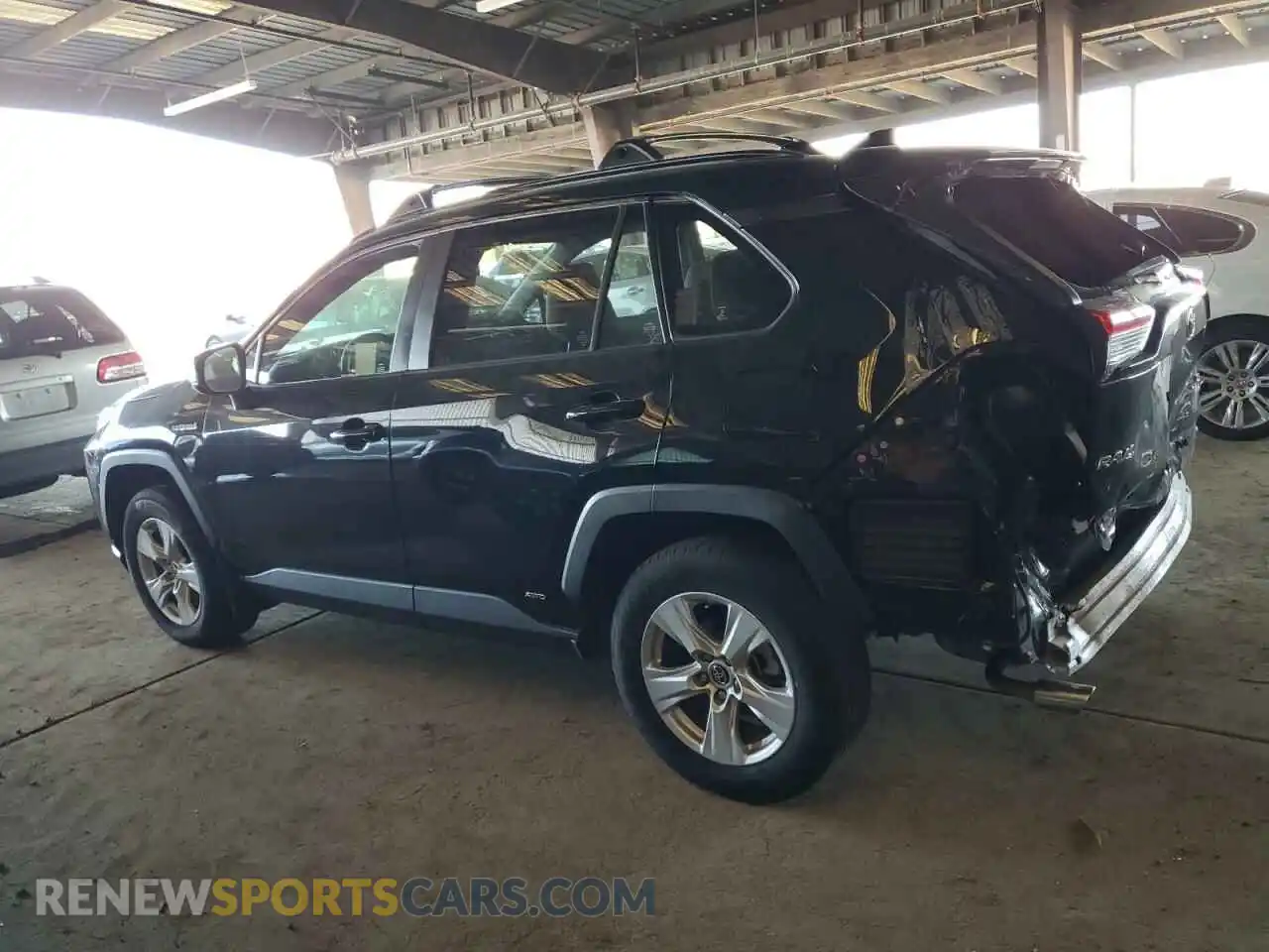 2 Photograph of a damaged car JTMMWRFV1KD004299 TOYOTA RAV4 2019