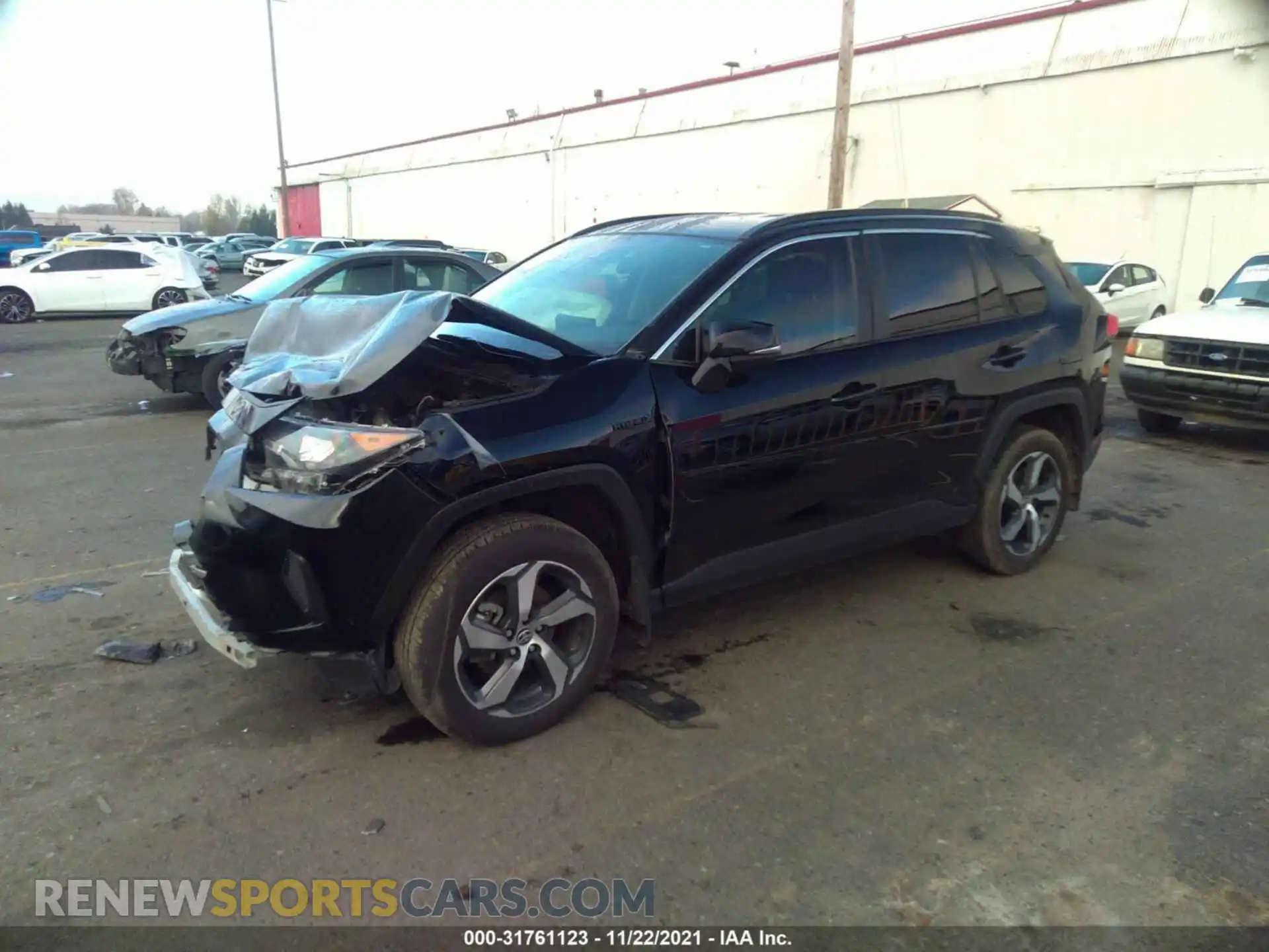 2 Photograph of a damaged car JTMMWRFV2KD013027 TOYOTA RAV4 2019