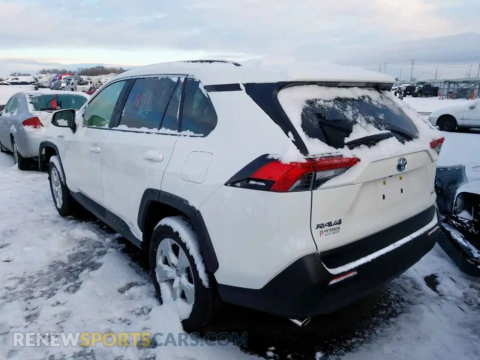 3 Photograph of a damaged car JTMMWRFV2KD014193 TOYOTA RAV4 2019