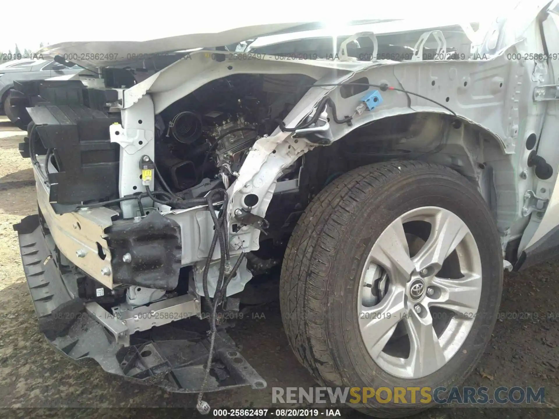 6 Photograph of a damaged car JTMMWRFV3KD003168 TOYOTA RAV4 2019