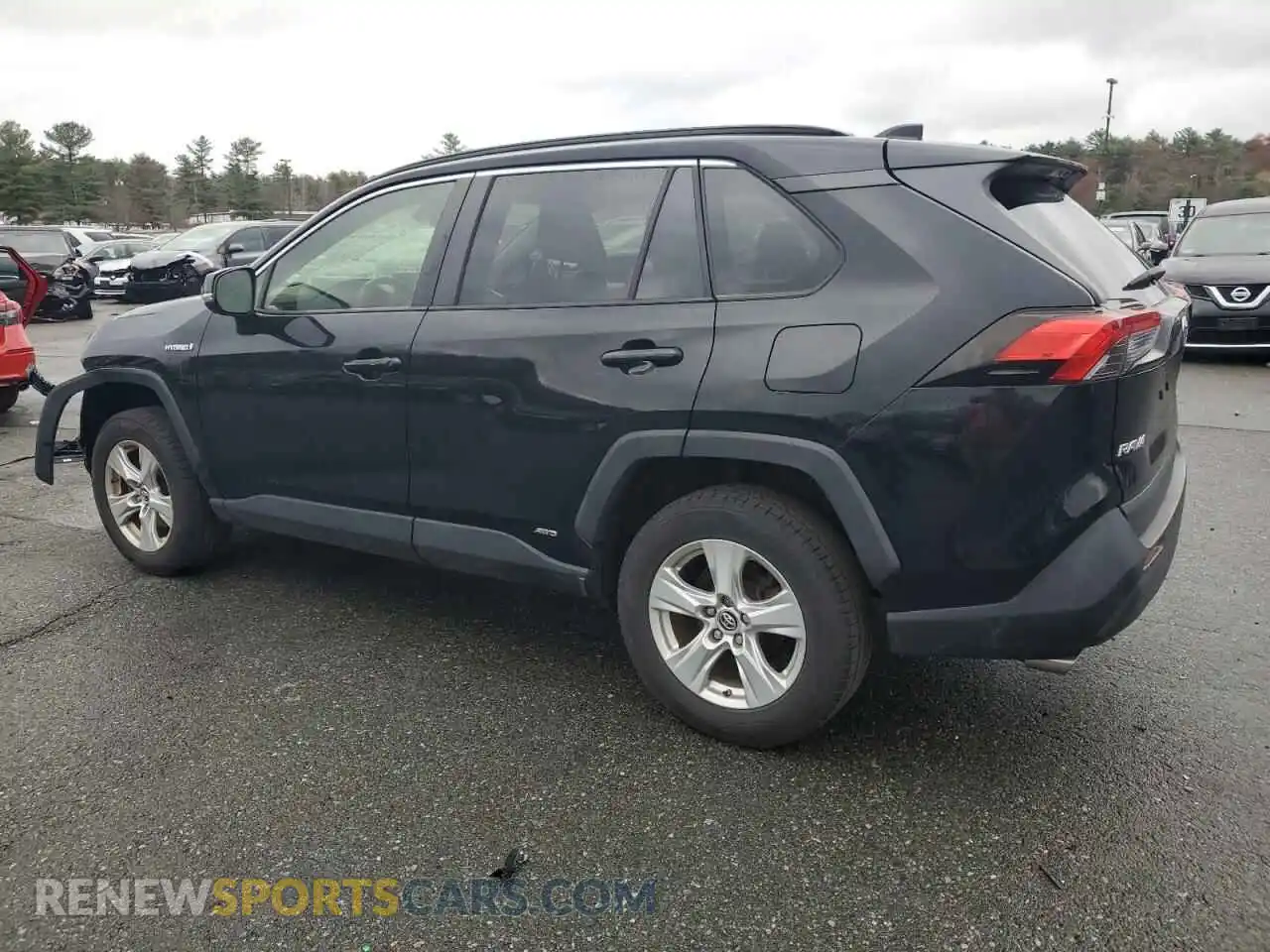 2 Photograph of a damaged car JTMMWRFV5KD028430 TOYOTA RAV4 2019