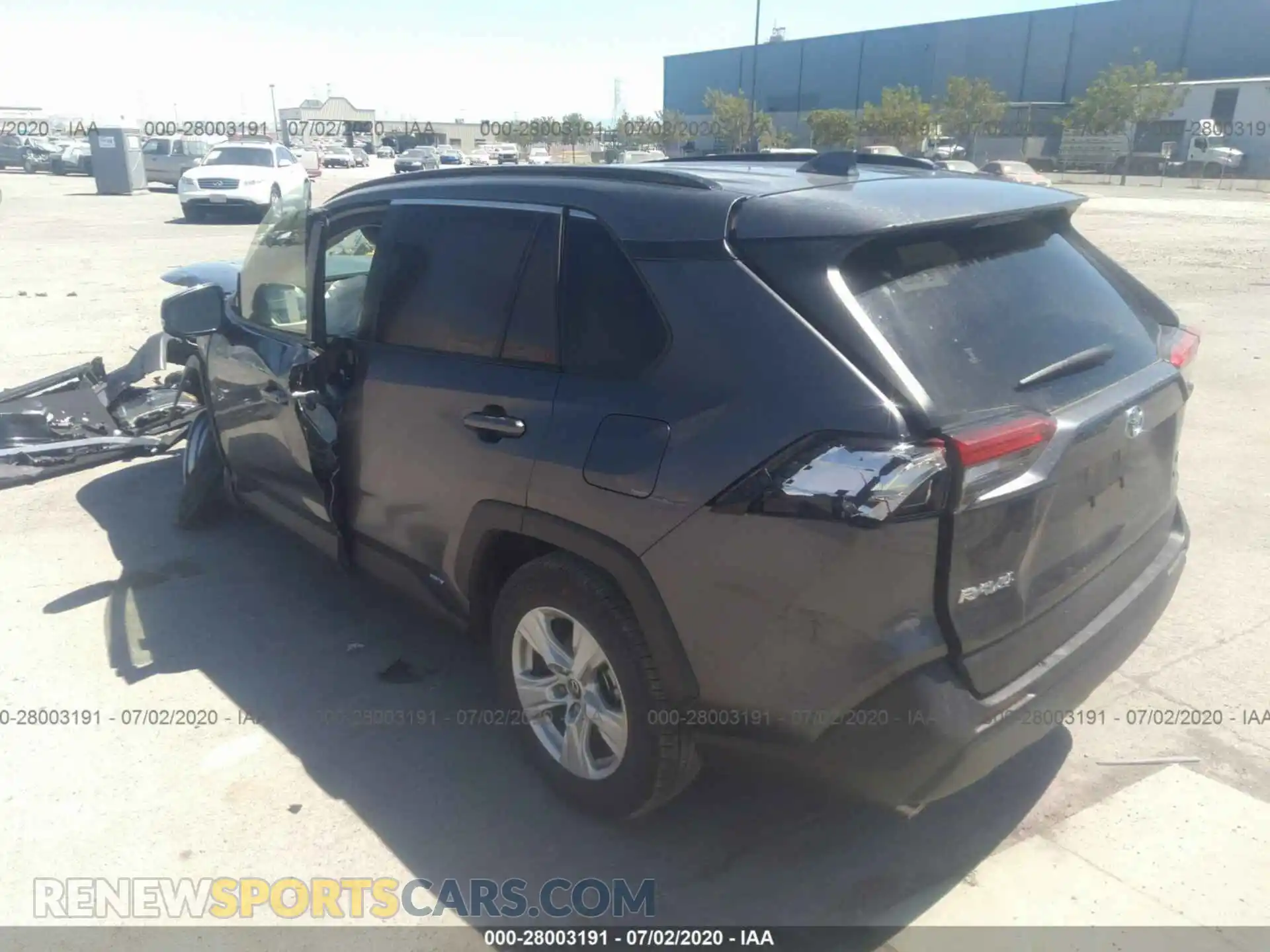 3 Photograph of a damaged car JTMMWRFV6KD015606 TOYOTA RAV4 2019