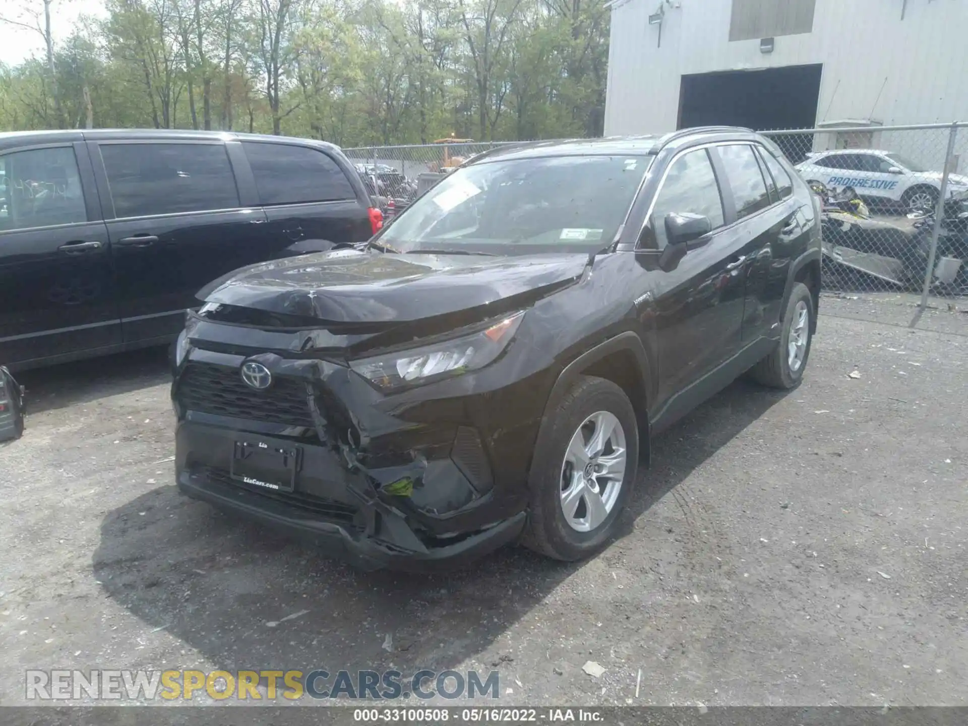 2 Photograph of a damaged car JTMMWRFV6KD040411 TOYOTA RAV4 2019