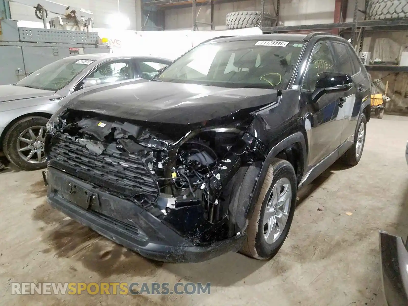 2 Photograph of a damaged car JTMMWRFV7KD013489 TOYOTA RAV4 2019