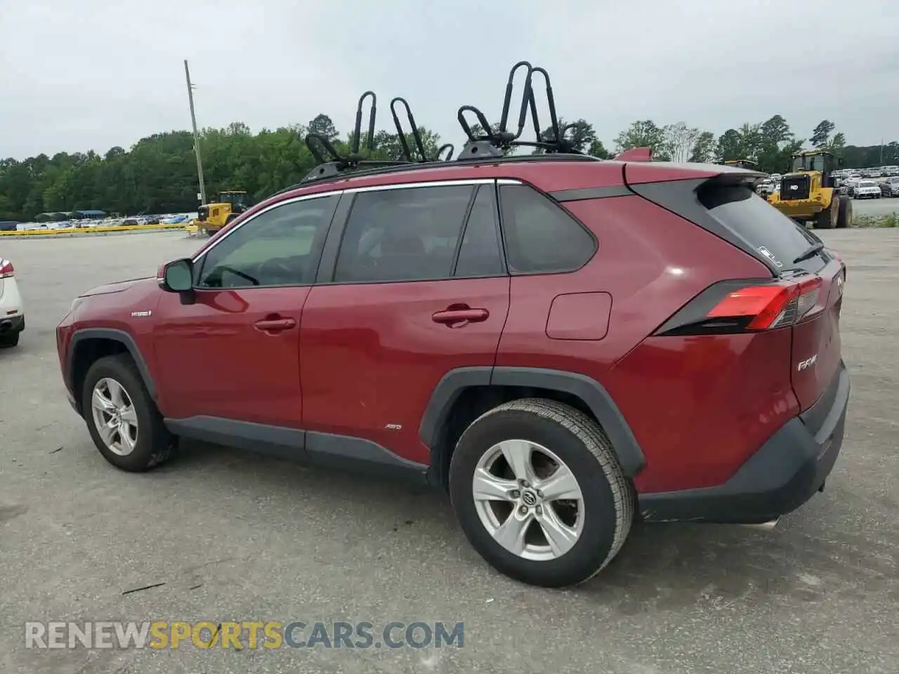 2 fotografías del automóvil dañado JTMMWRFV8KD002940 TOYOTA RAV4 2019