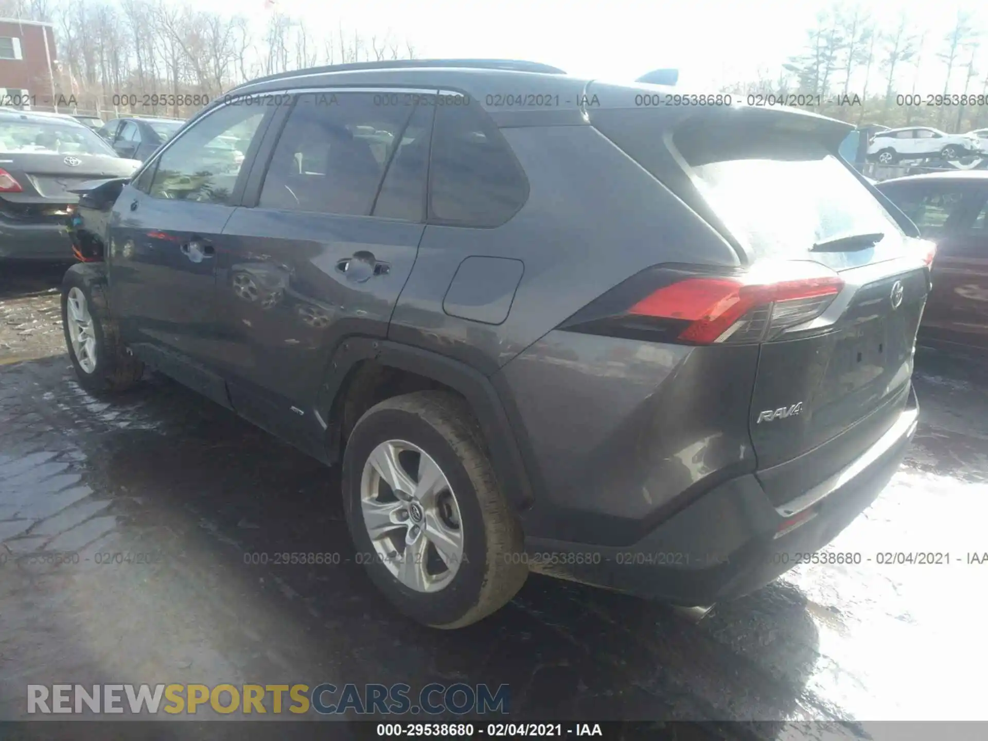 3 Photograph of a damaged car JTMMWRFV9KD021903 TOYOTA RAV4 2019