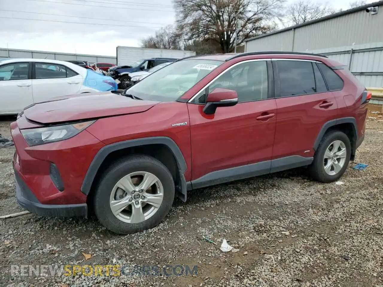 1 Photograph of a damaged car JTMMWRFVXKJ006683 TOYOTA RAV4 2019