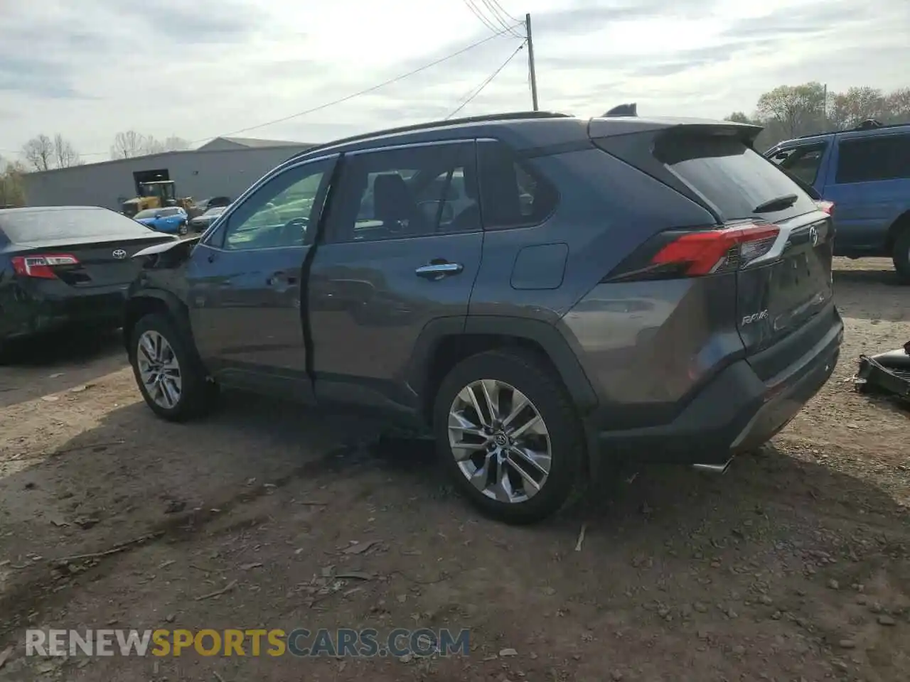 2 Photograph of a damaged car JTMN1RFV0KD501962 TOYOTA RAV4 2019