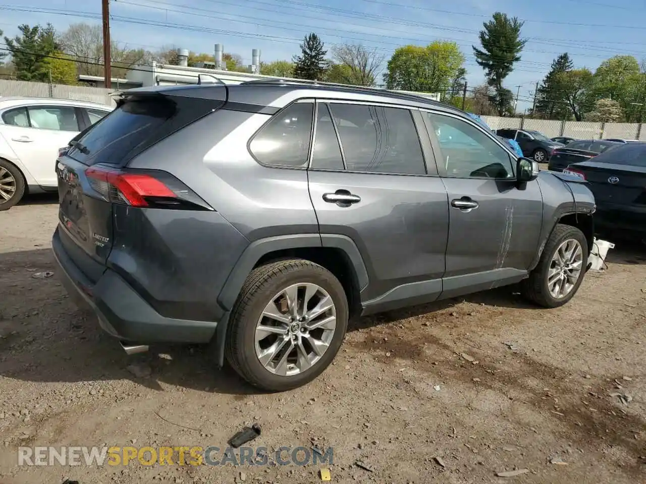 3 Photograph of a damaged car JTMN1RFV0KD501962 TOYOTA RAV4 2019